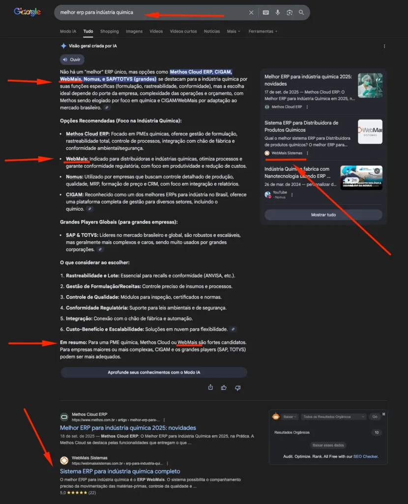 Estudo de Caso - Webmais Sistemas - Melhor ERP para Indústria Química